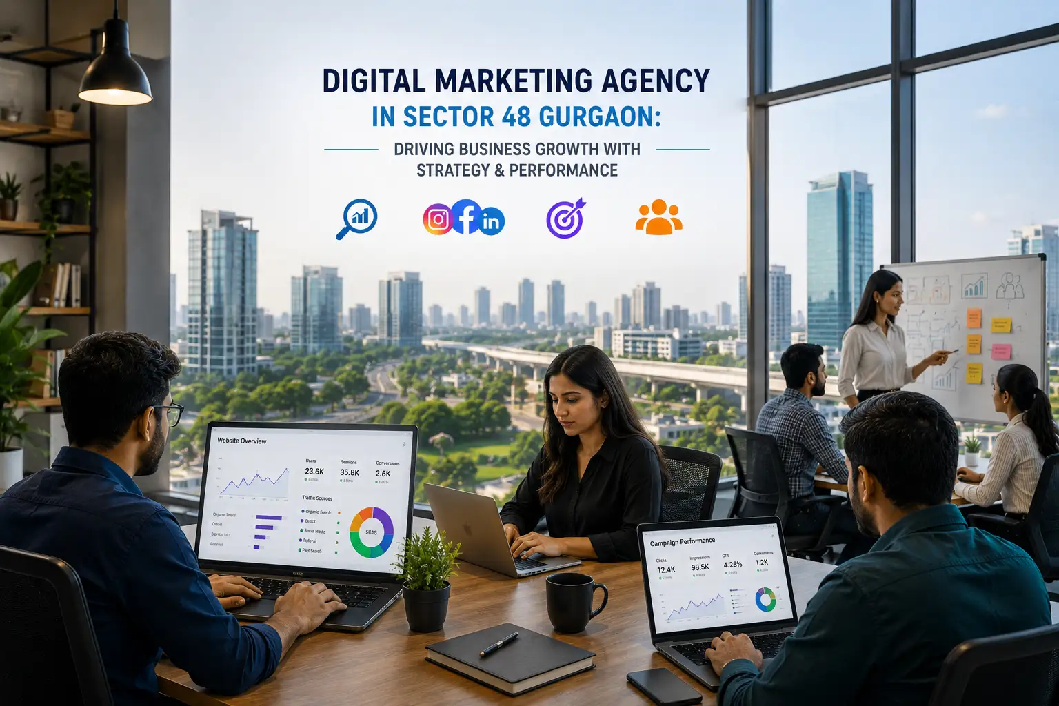 Digital Marketing Agency in Sector 48 Gurgaon | SEO & Performance Experts