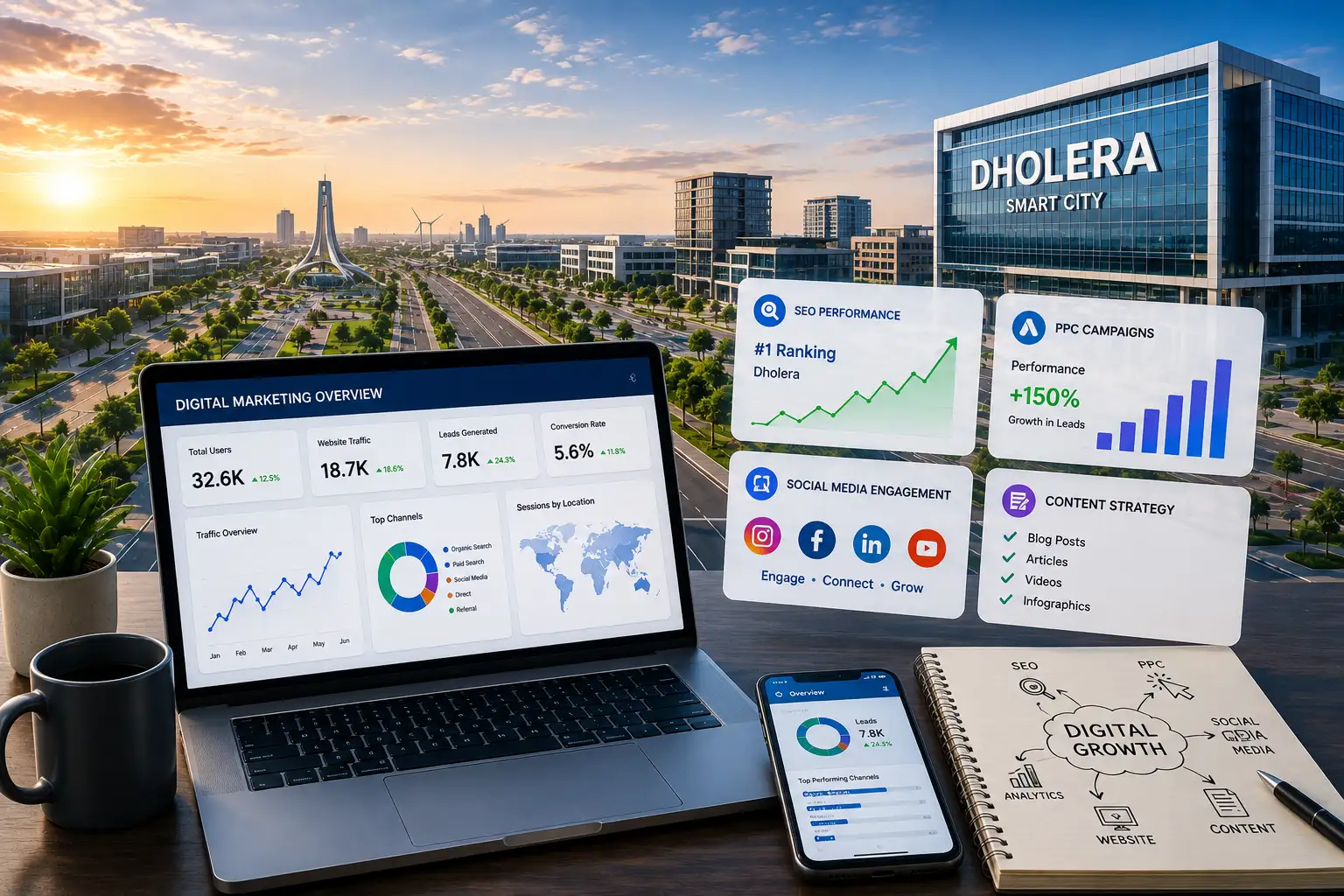 Digital Marketing Agency in Dholera